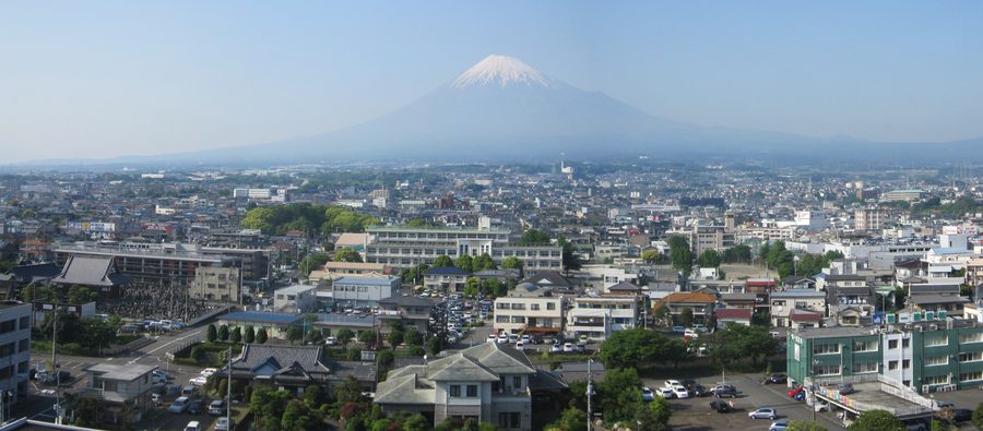 富士市のパノラマ