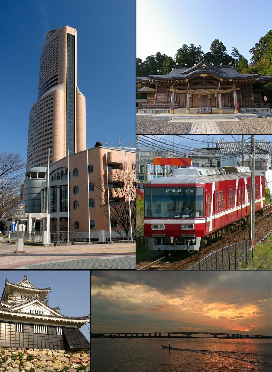 浜松市の風景モンタージュ
