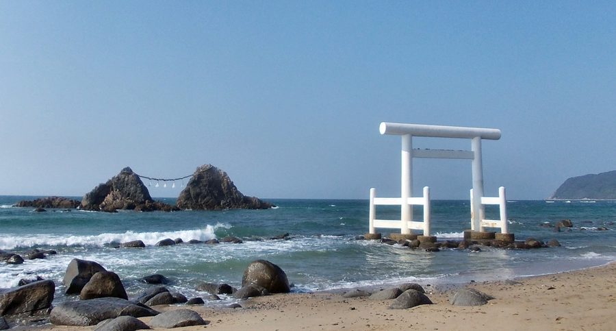 桜井二見ヶ浦の夫婦岩