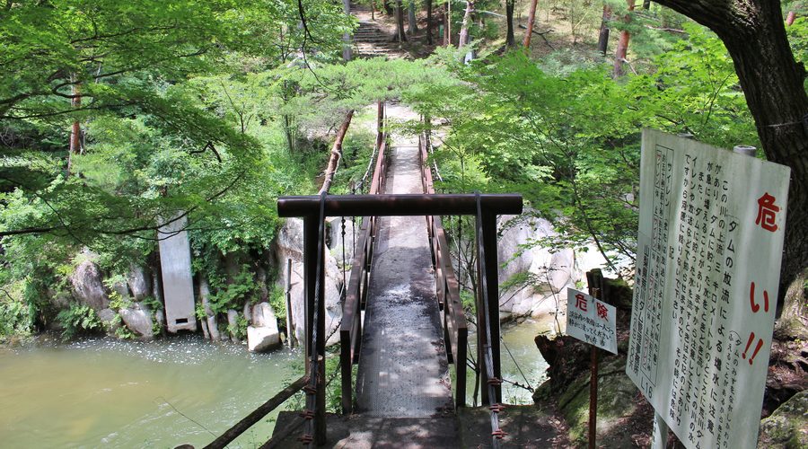 羅漢寺参道（昇仙峡）