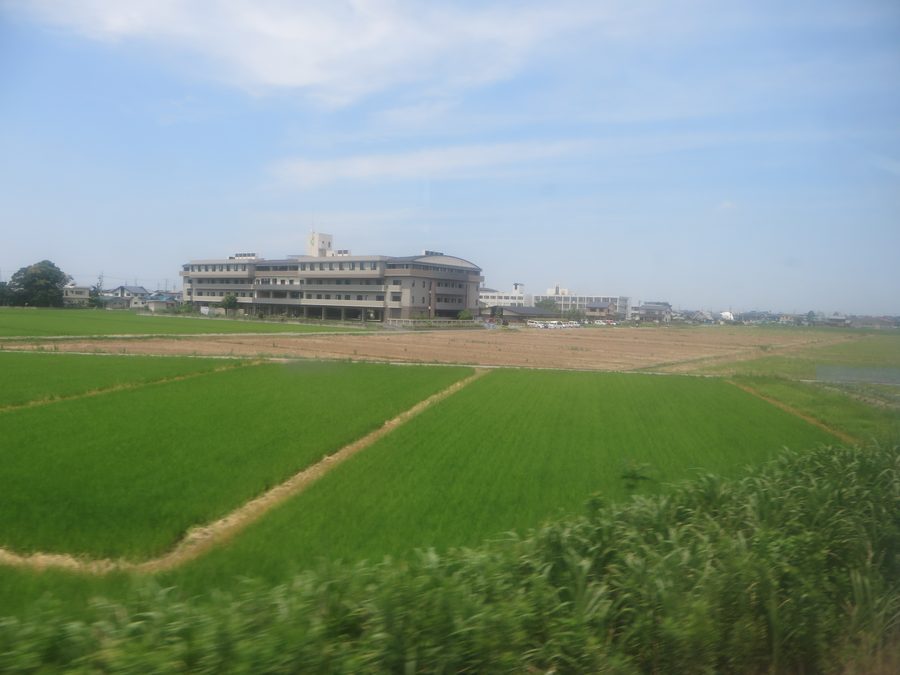 幸田町の田園風景