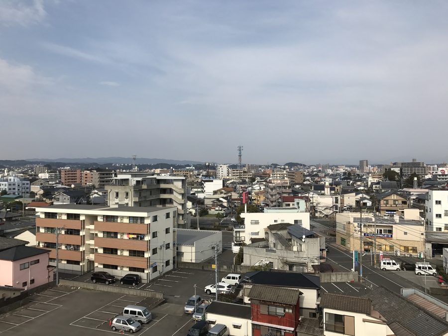 宮崎市街地の眺望