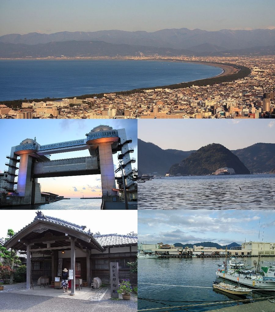 沼津市の風景モンタージュ