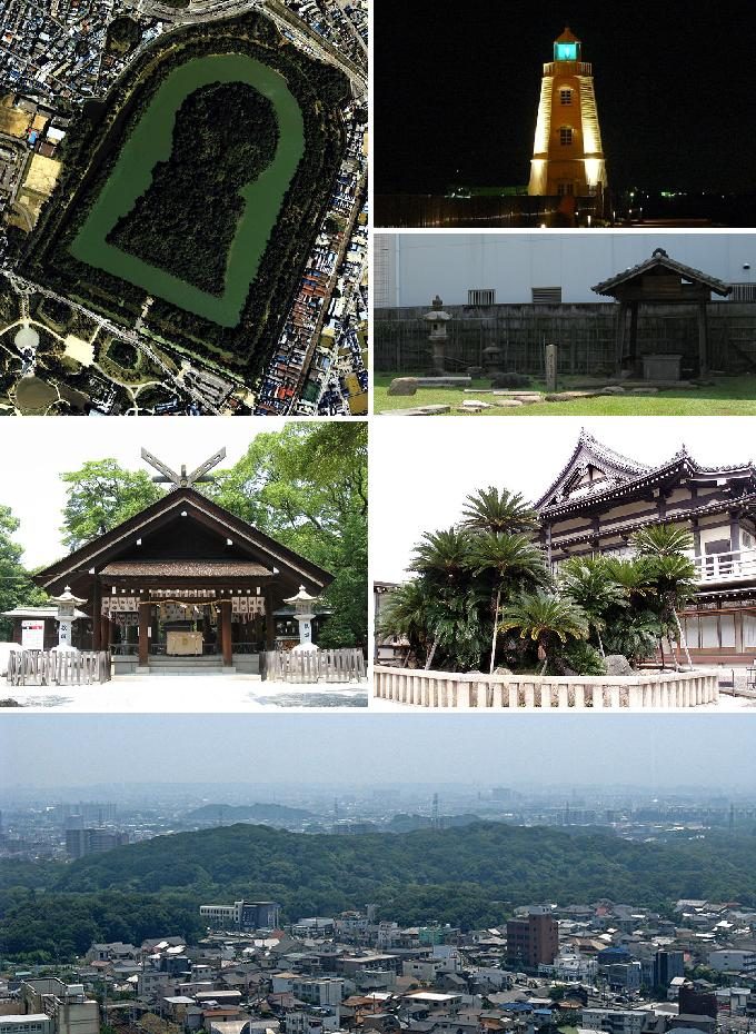堺市の街並みモンタージュ
