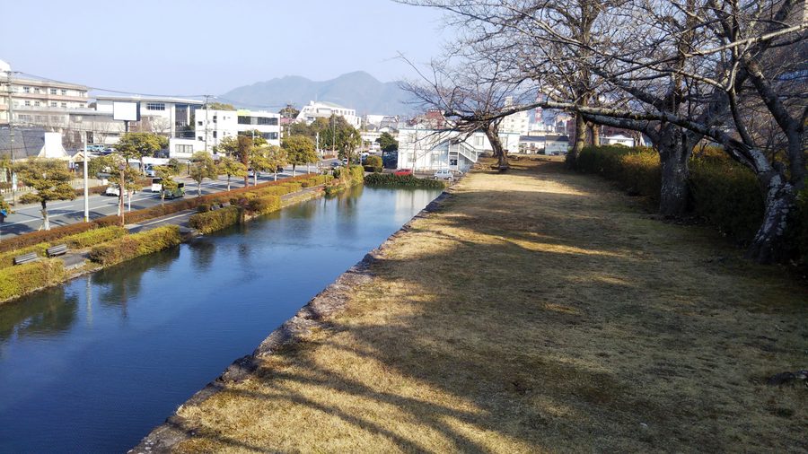 八代城跡の石垣