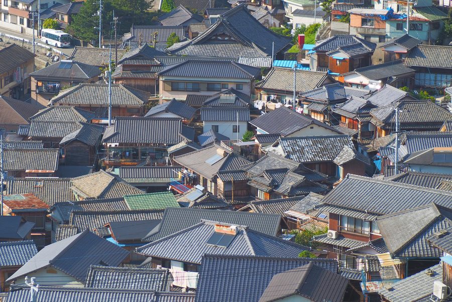 真網代集落の風景